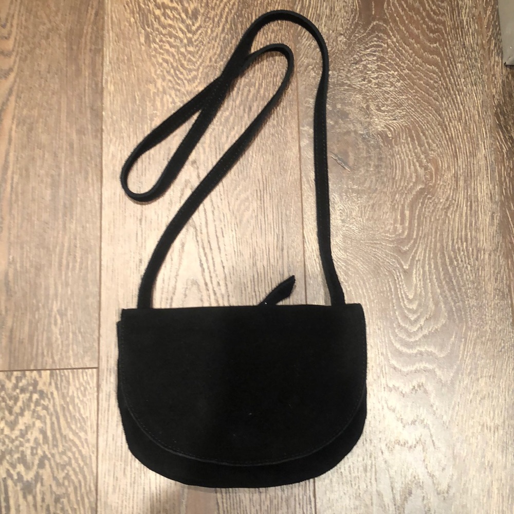 Velvet crossbody bag